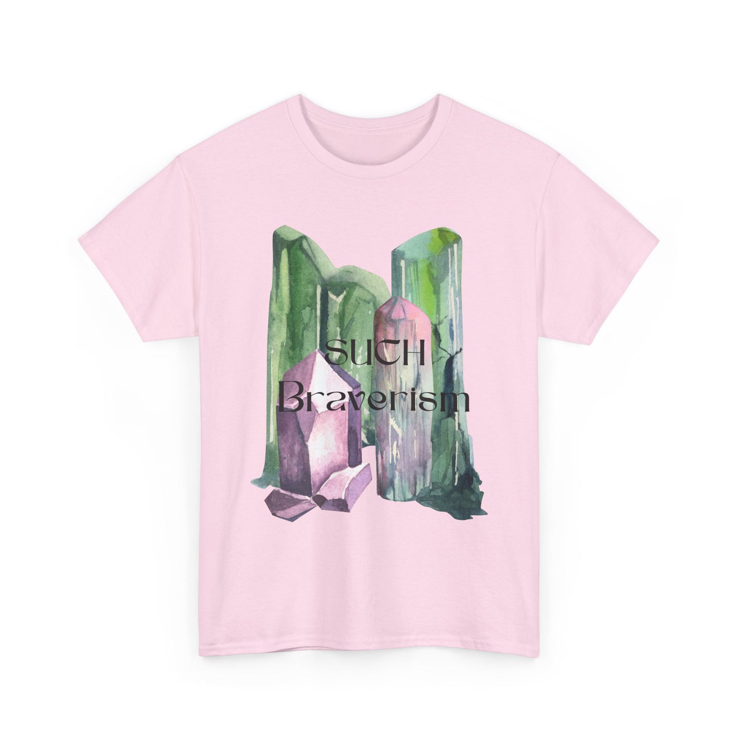 "Such Braverism" Crystal Unisex Heavy Cotton Tee