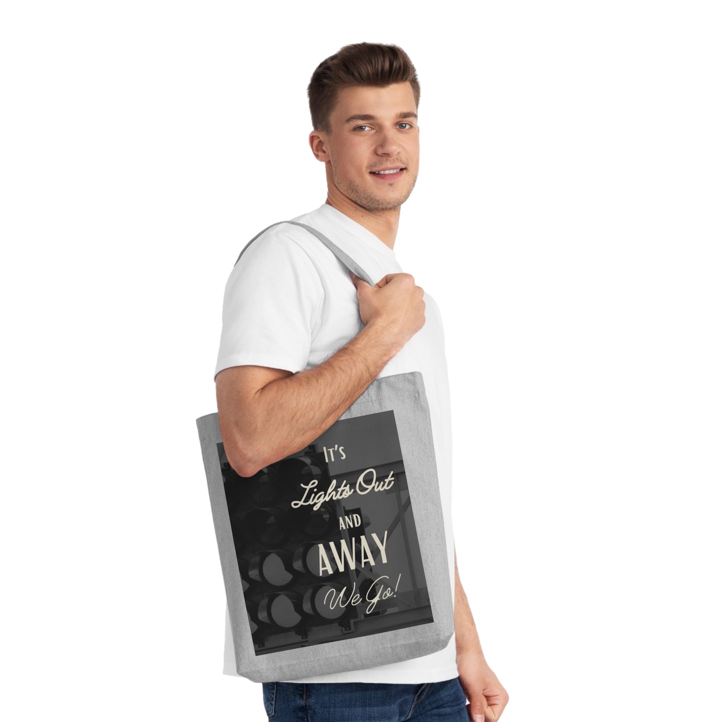 Lights out - Woven Tote Bag