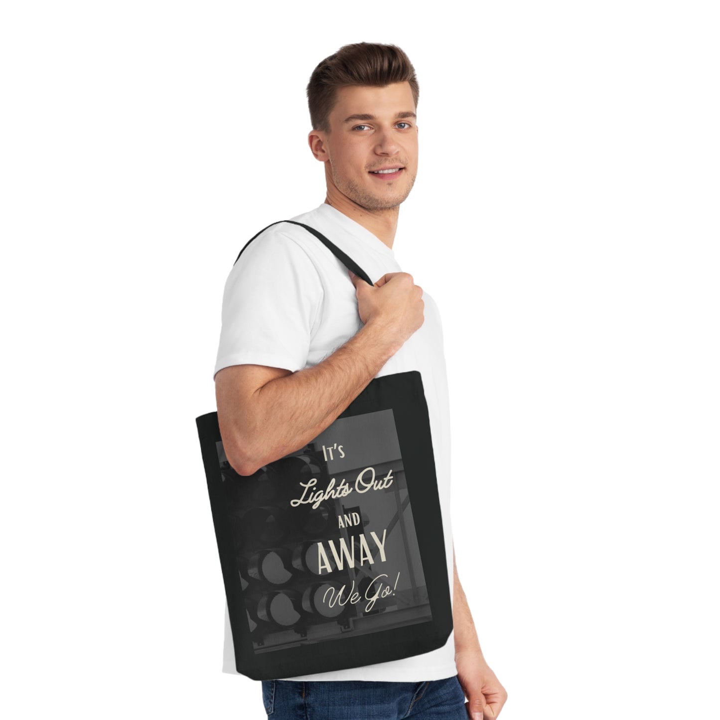 Lights out - Woven Tote Bag