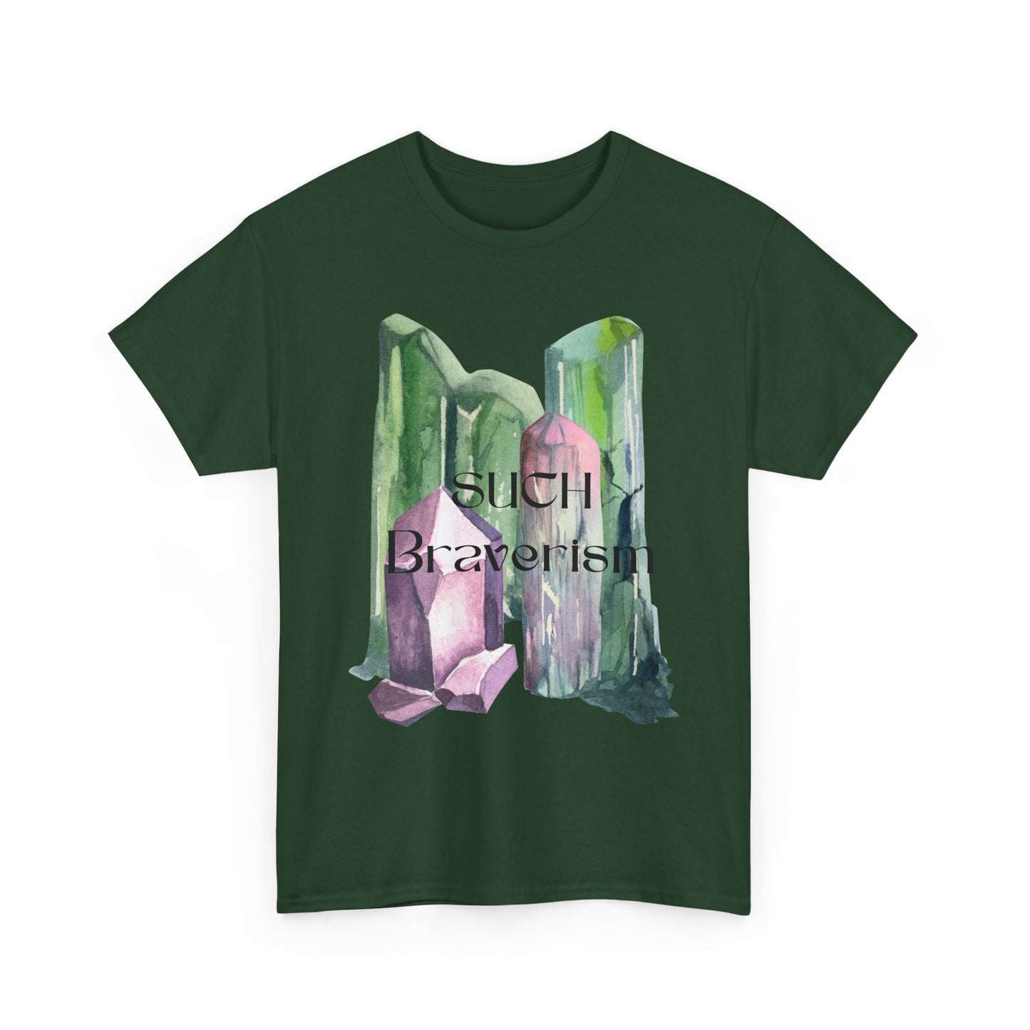 "Such Braverism" Crystal Unisex Heavy Cotton Tee