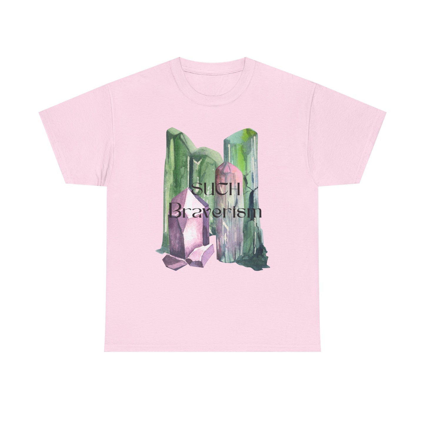"Such Braverism" Crystal Unisex Heavy Cotton Tee