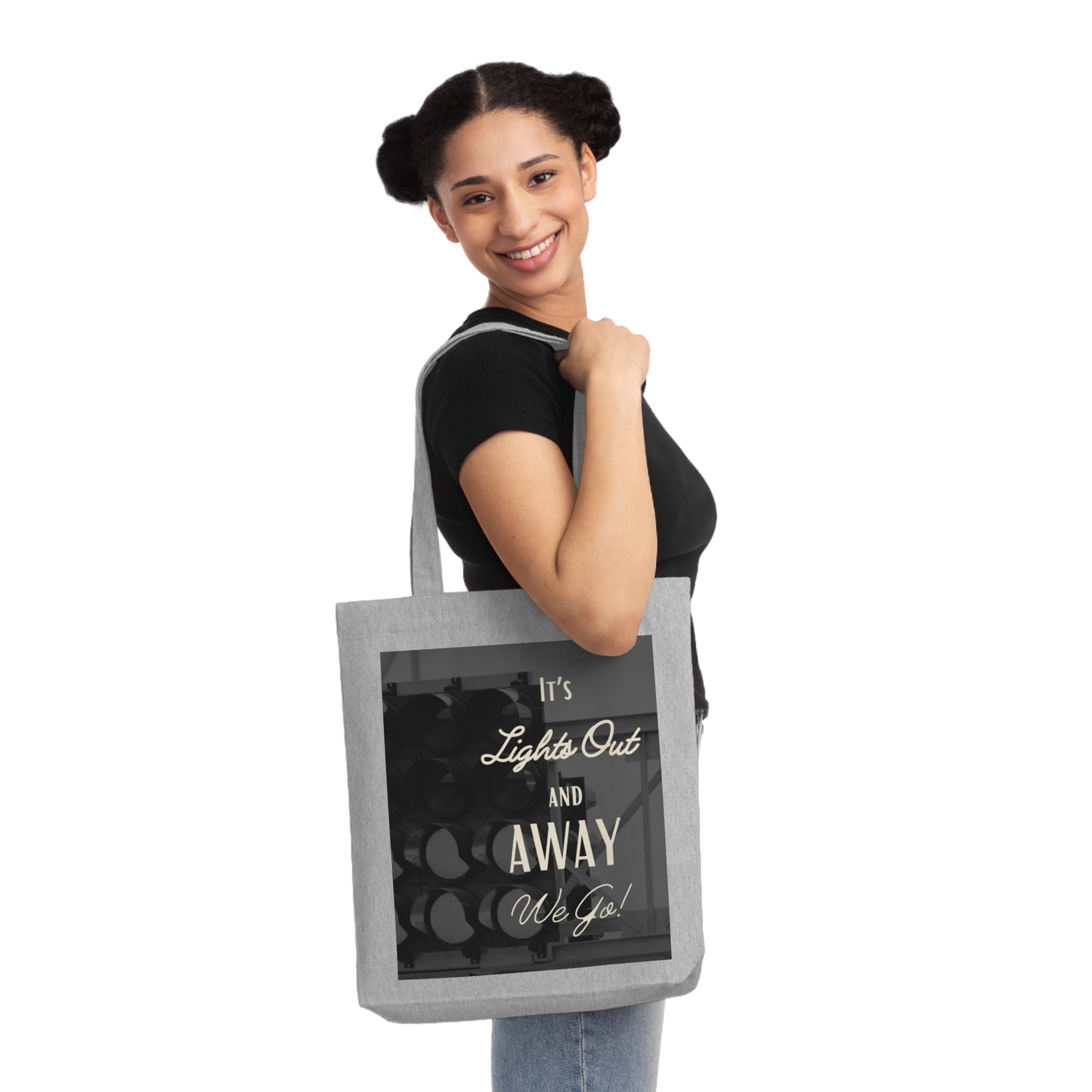 Lights out - Woven Tote Bag