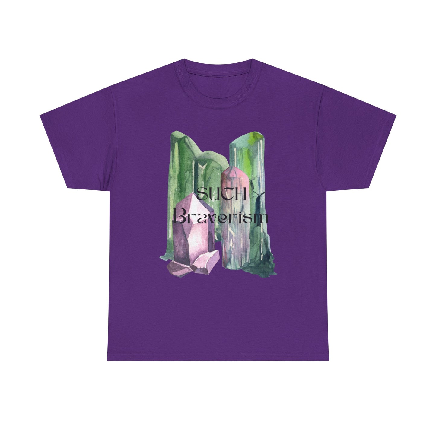 "Such Braverism" Crystal Unisex Heavy Cotton Tee