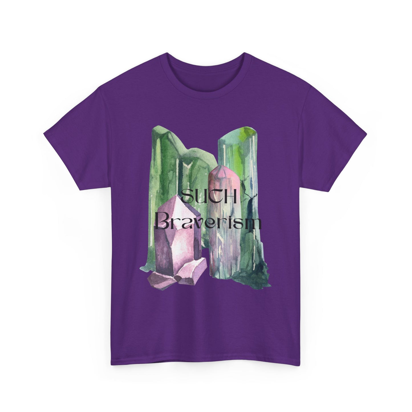 "Such Braverism" Crystal Unisex Heavy Cotton Tee