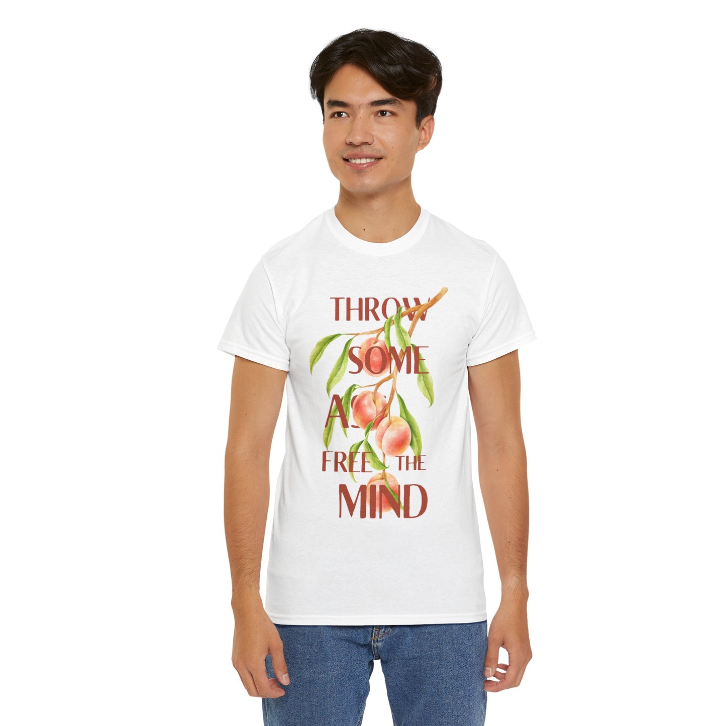 Peach Design Unisex Heavy Cotton Tee