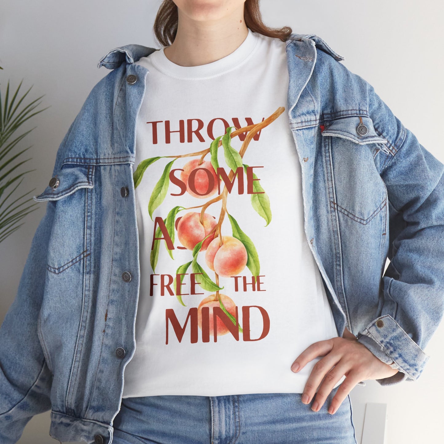 Peach Design Unisex Heavy Cotton Tee