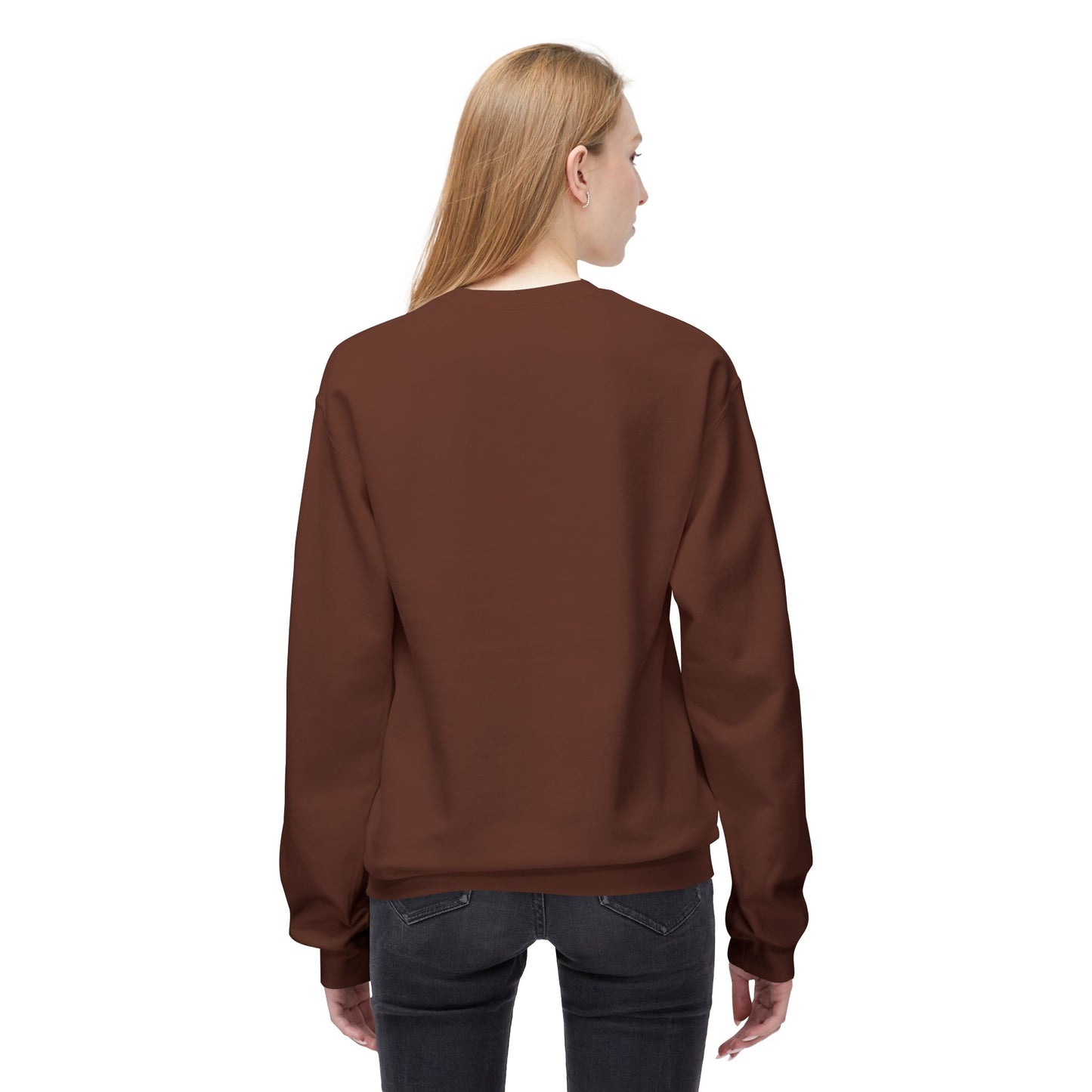 "Never to my senses" Floral Quote Sweatshirt