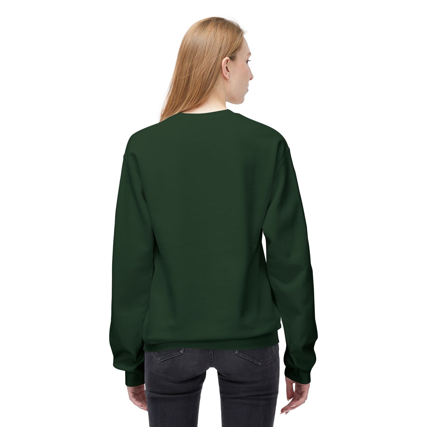 "Never to my senses" Floral Quote Sweatshirt