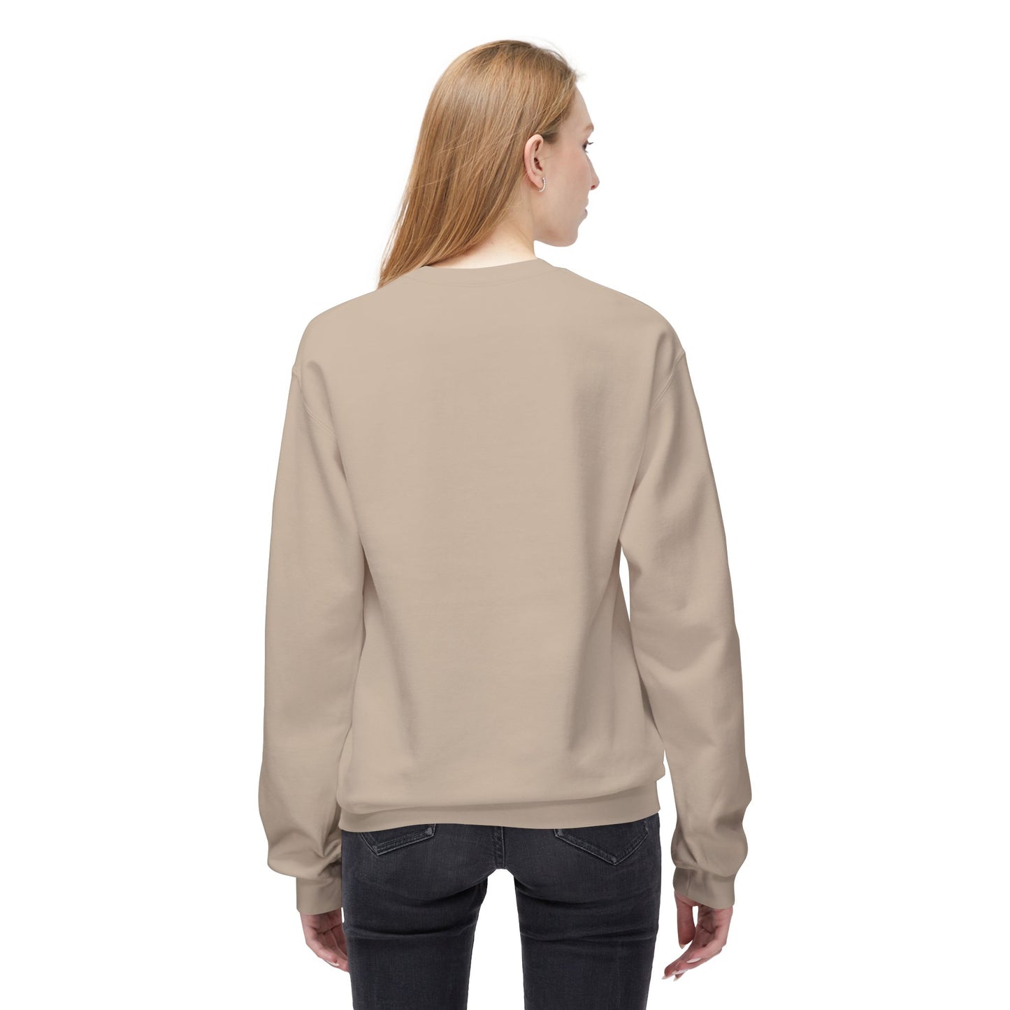 "Never to my senses" Floral Quote Sweatshirt