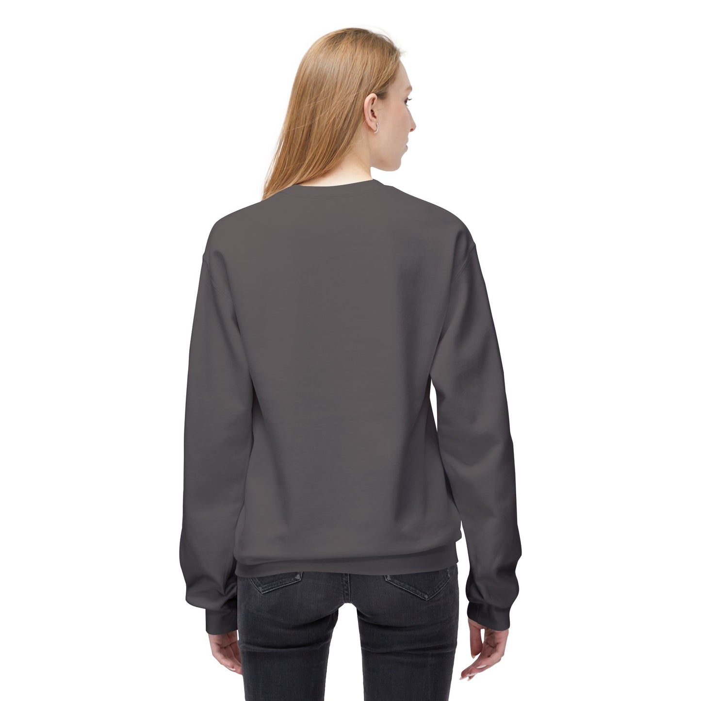 "Never to my senses" Floral Quote Sweatshirt