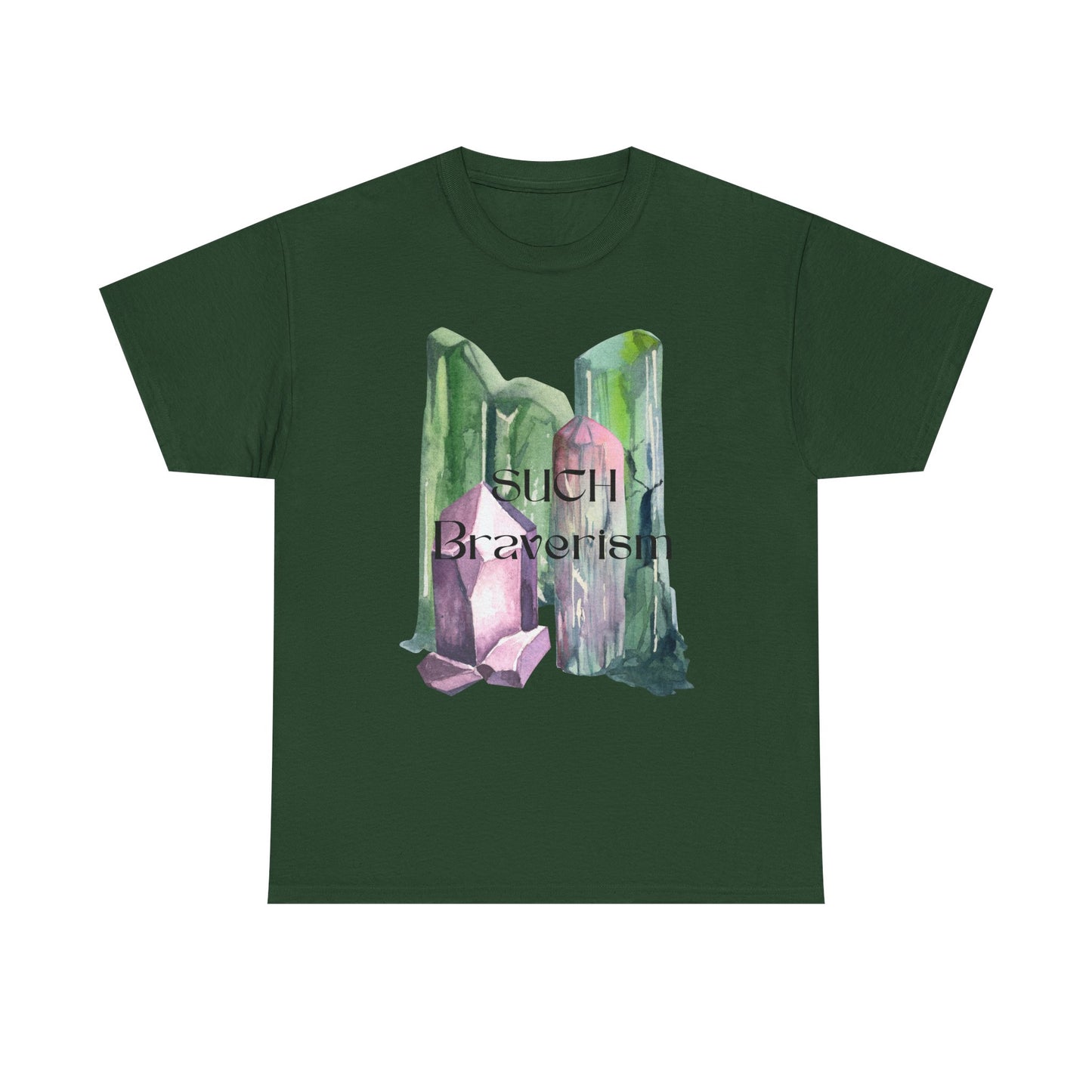 "Such Braverism" Crystal Unisex Heavy Cotton Tee